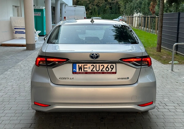 Toyota Corolla cena 79900 przebieg: 95777, rok produkcji 2020 z Wyrzysk małe 191